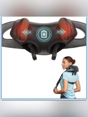New Open Box Etekcity FSA Eligible Cordless Neck Massager for Pain Relief Deep